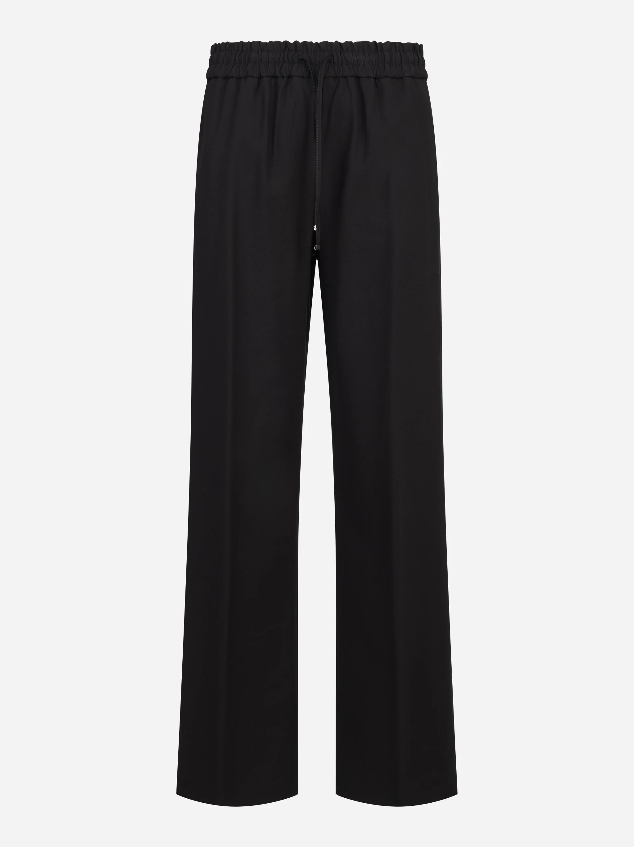 Pantalone jogger Marisol in viscosa nero