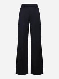 Pantalone Janice in lana stretch blu