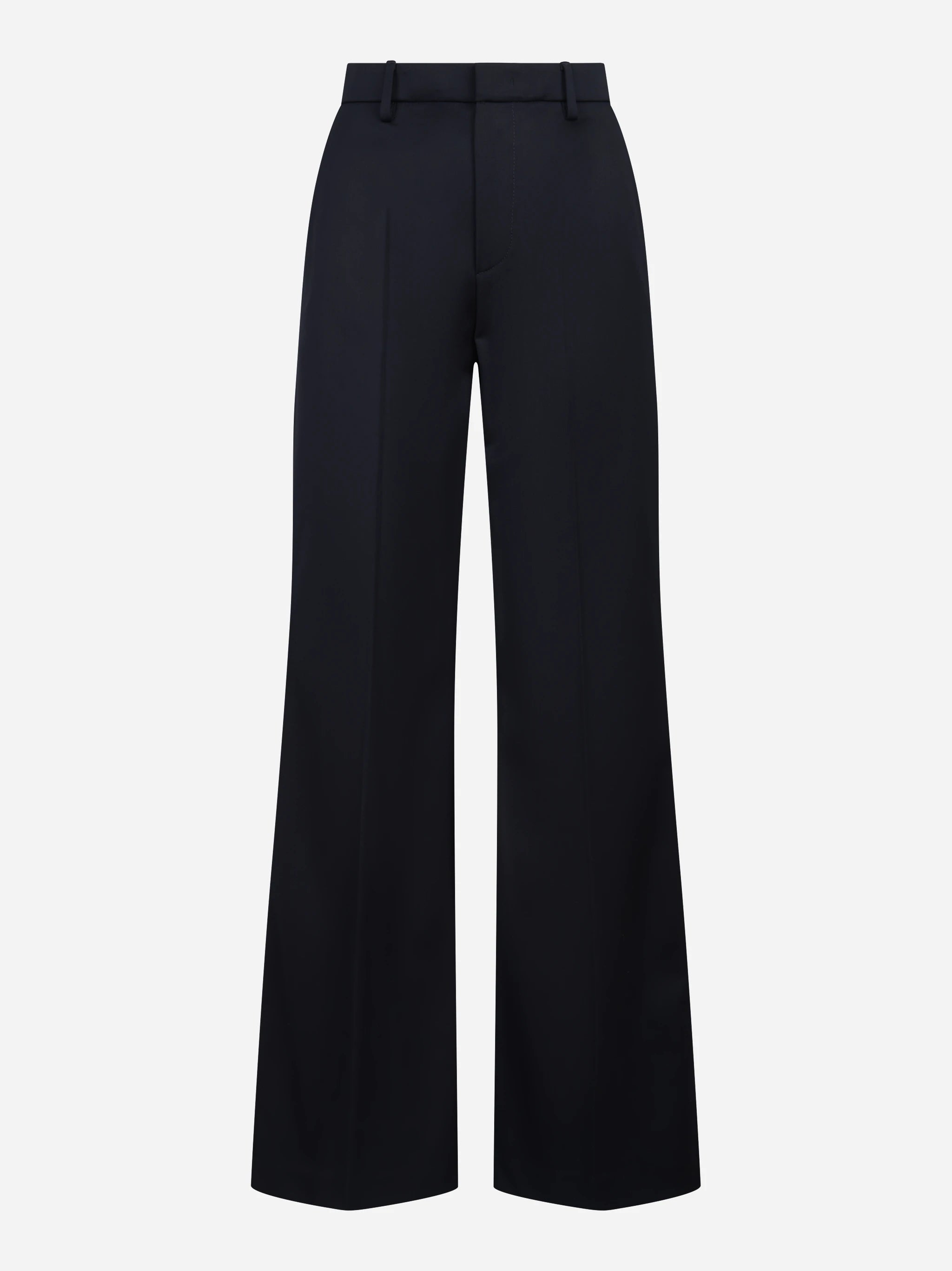 Pantalone Janice in lana stretch blu