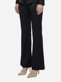 Pantaloni Matilda skinny bootcut nero