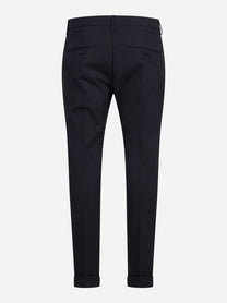 Pantalone Gaubert slim fit blu - vista posteriore