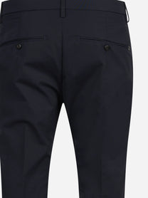Pantalone Gaubert slim fit blu - vista laterale e dettagli