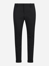 Pantalone Gaubert slim fit nero - vista frontale