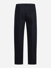 Pantalone Mason loose fit blu - vista posteriore