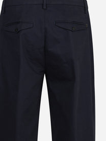 Pantalone Mason loose fit blu - vista laterale e dettagli