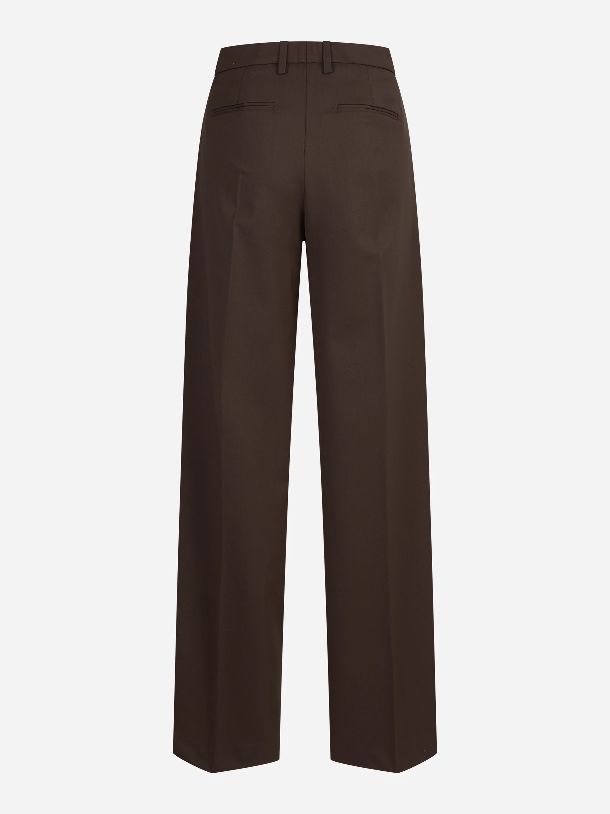 Pantaloni Lia loose fit marroni - vista posteriore
