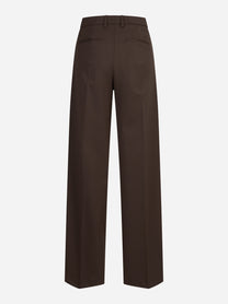 Pantaloni Lia loose fit marroni - vista posteriore