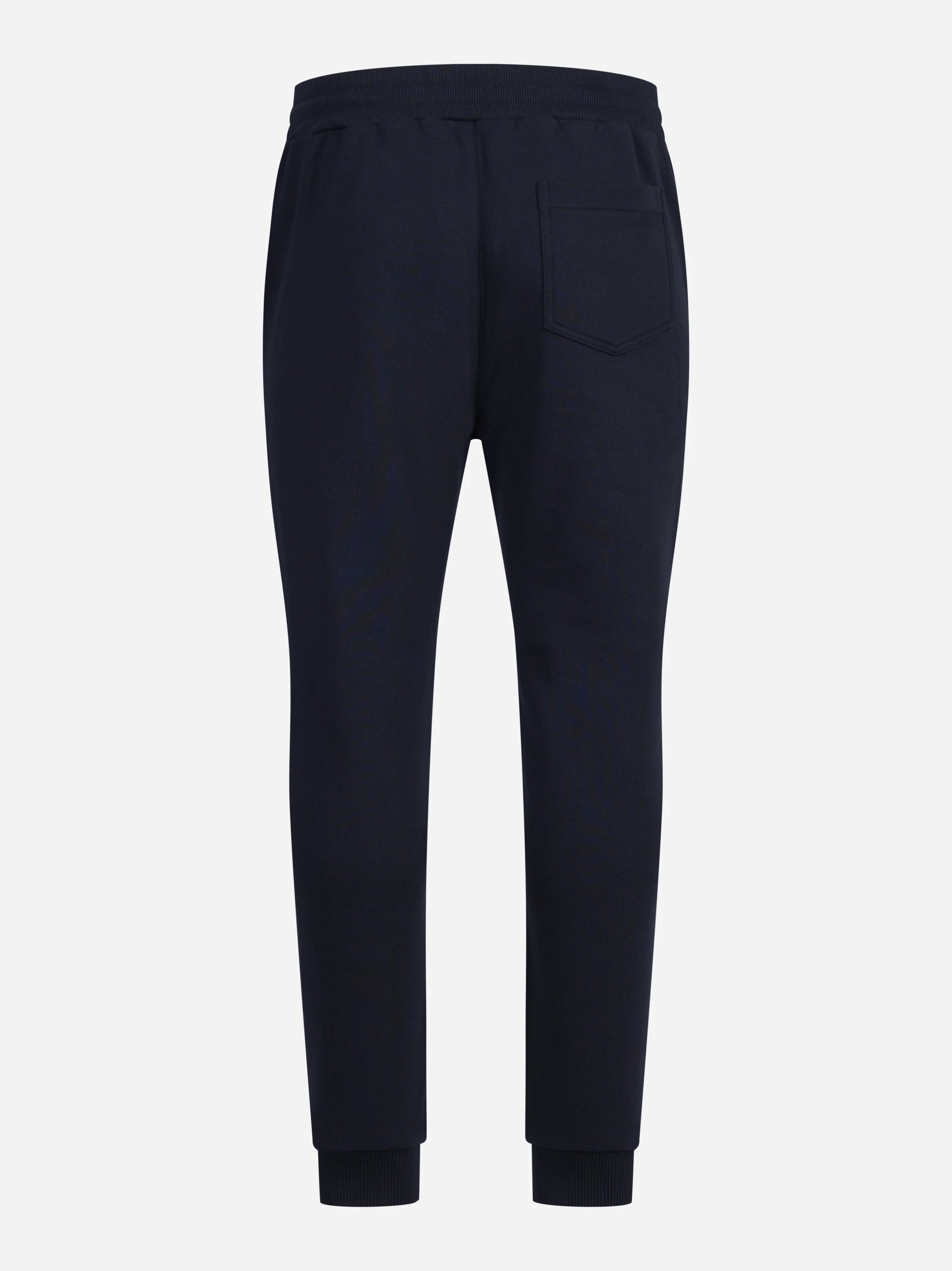 Pantaloni jogging in felpa blu - vista posteriore