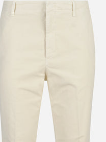 Pantalone Zyan carrot bianco - vista posteriore