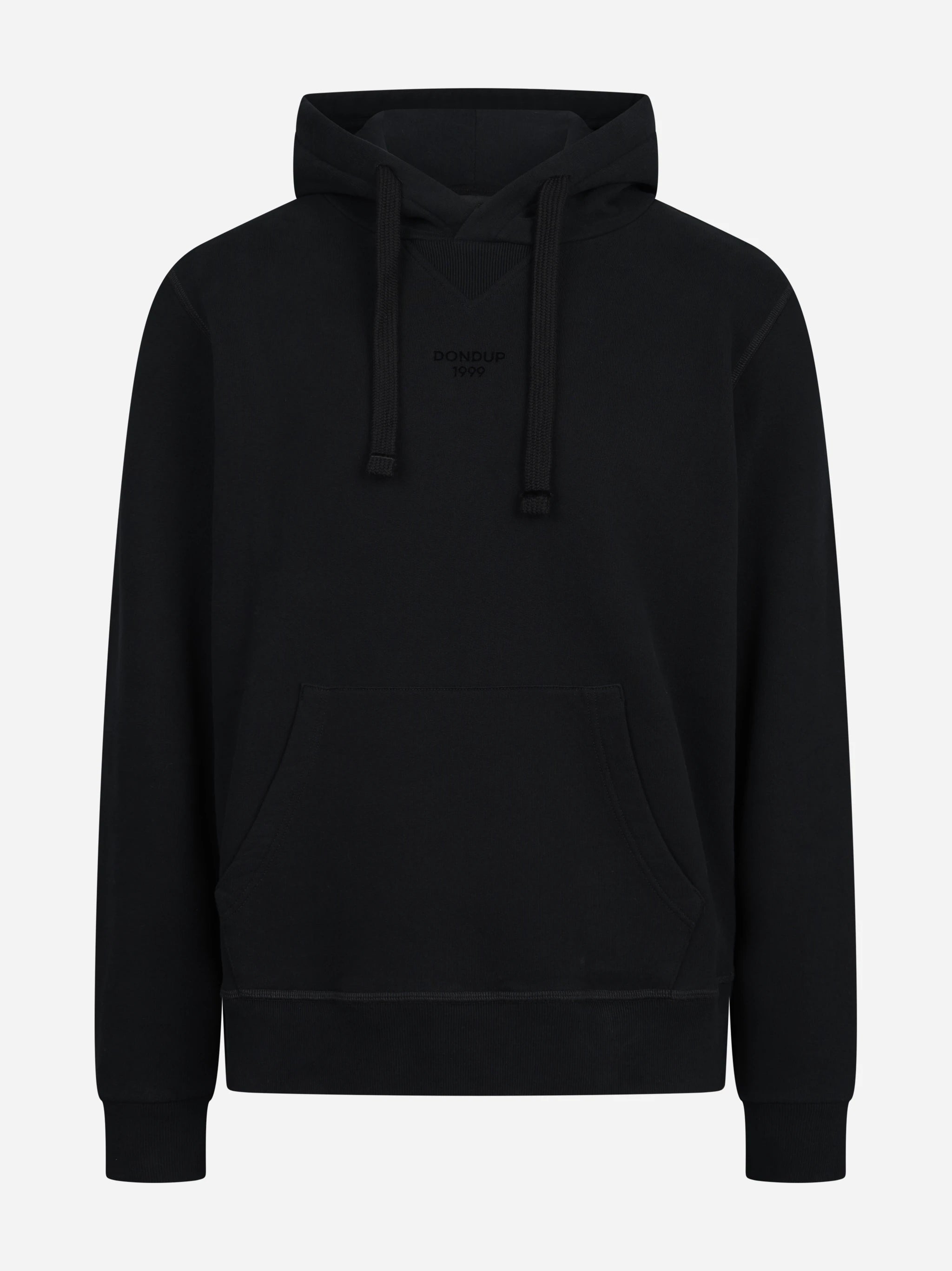 Felpa con cappuccio regular-fit nera DONDUP – immagine 1 di 3