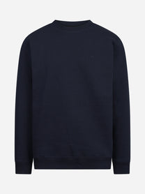 Felpa girocollo regular-fit blu DONDUP – immagine 1 di 3