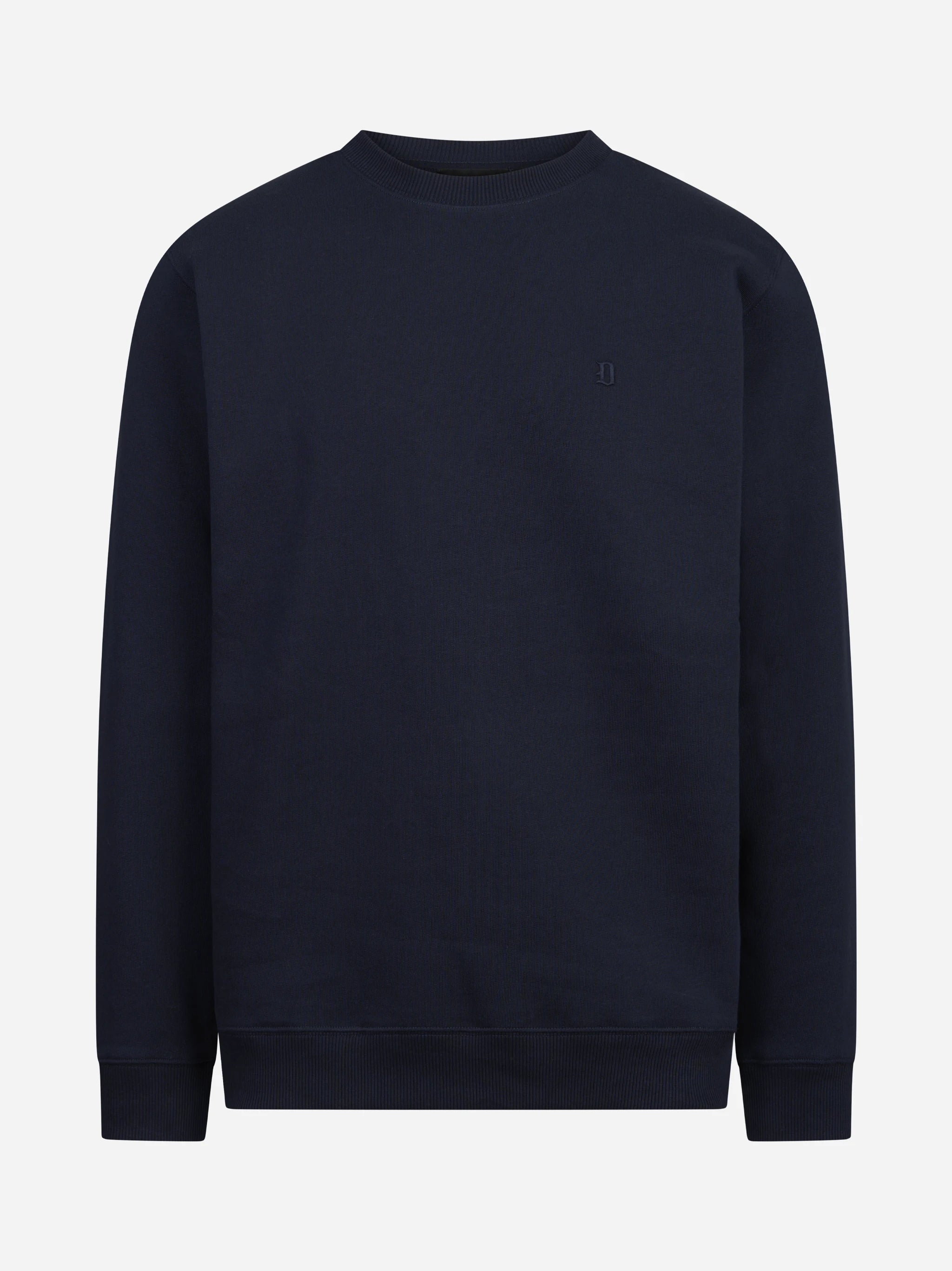 Felpa girocollo regular-fit blu DONDUP – immagine 1 di 3