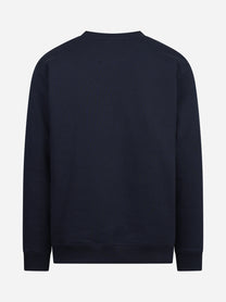Felpa girocollo regular-fit blu DONDUP – immagine 2 di 3