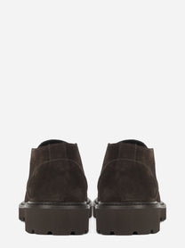 Polacchina Chukka Adler in suede marrone - vista posteriore