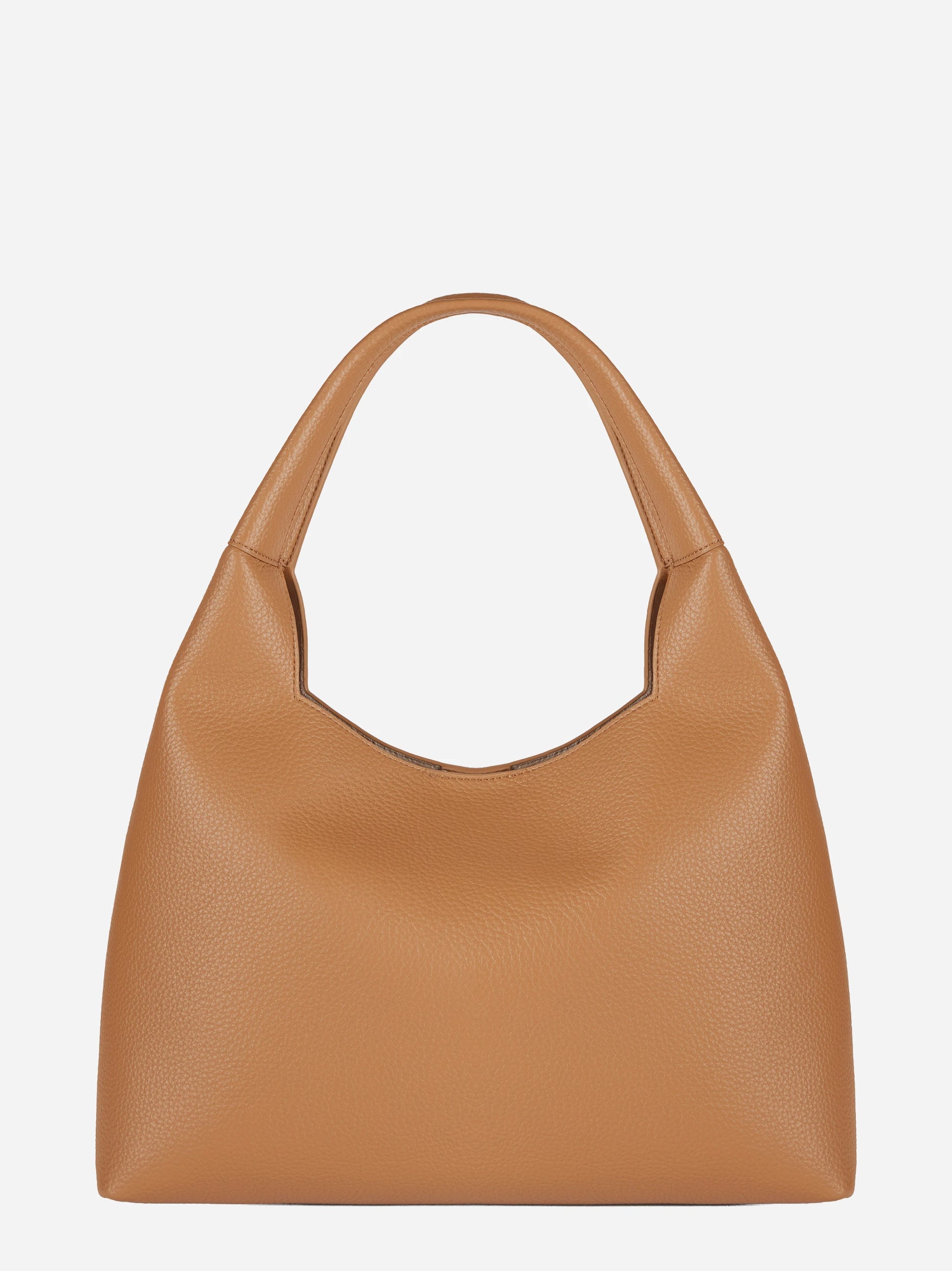 Borsa hobo con charms beige Elisabetta Franchi, vista 3 di 4