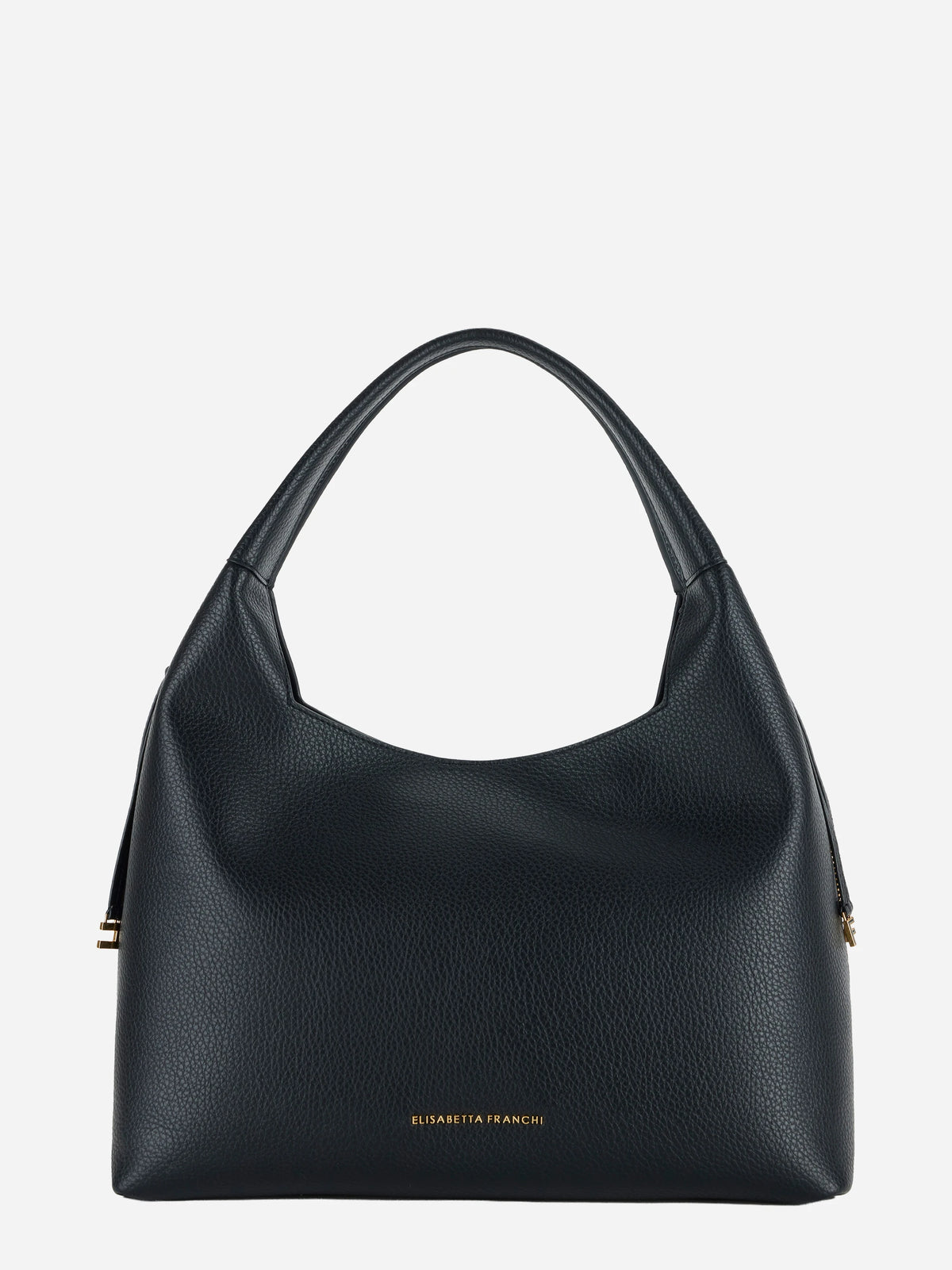 Borsa hobo con charms nera Elisabetta Franchi, vista 1 di 4