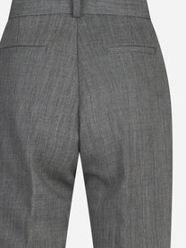 Pantaloni sartoriali in lana grigi - dettaglio del prodotto