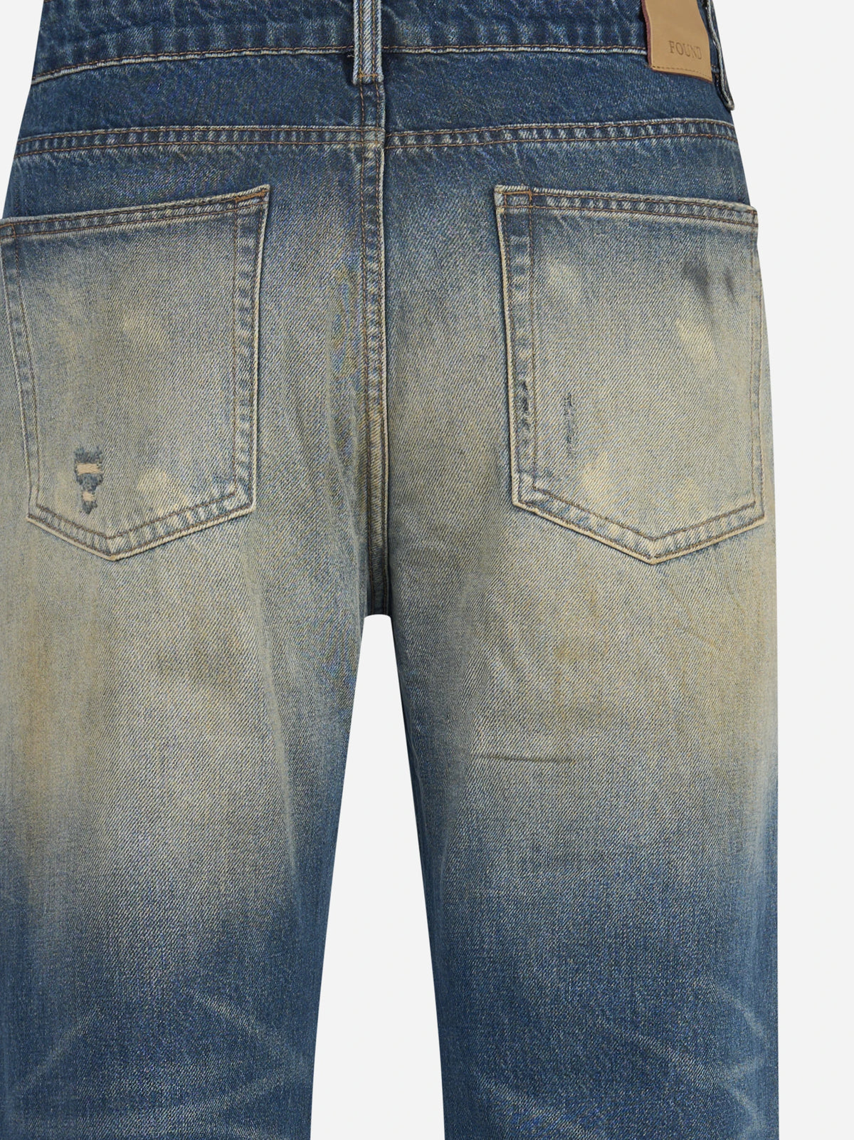 Jeans Monet Paint in denim blu - dettaglio del capo