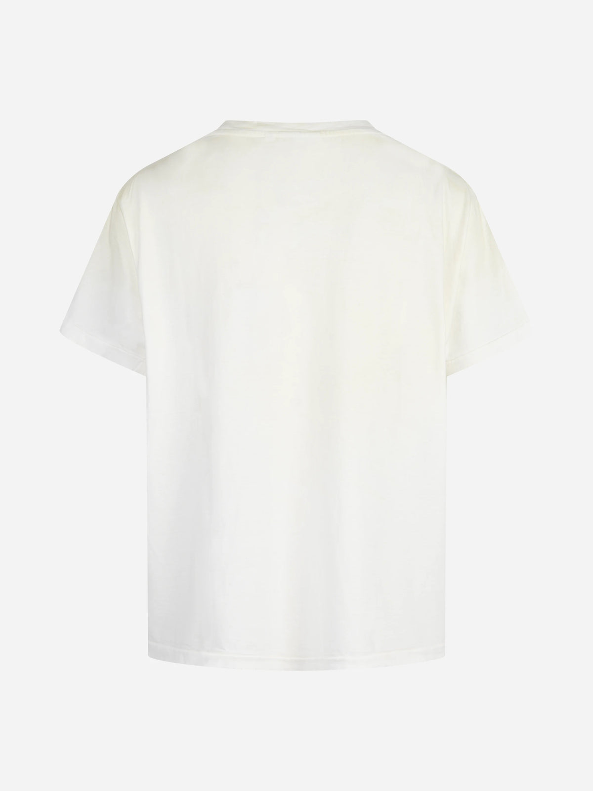 T-shirt Weathered Pocket bianca - vista posteriore