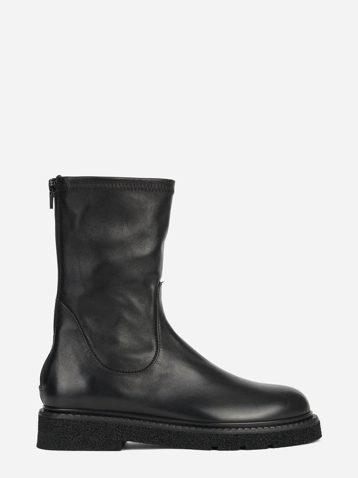 Stivaletto Kent in nappa nera - vista laterale