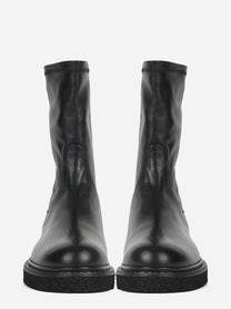 Stivaletto Kent in nappa nera - vista frontale
