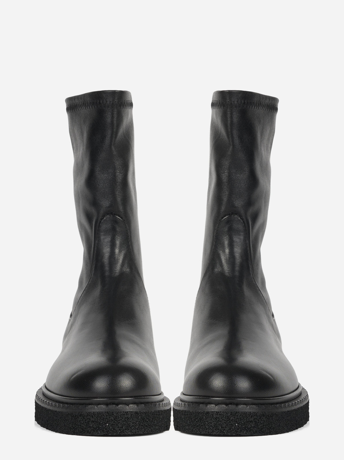 Stivaletto Kent in nappa nera - vista frontale