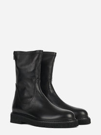 Stivaletto Kent in nappa nera - vista tre quarti