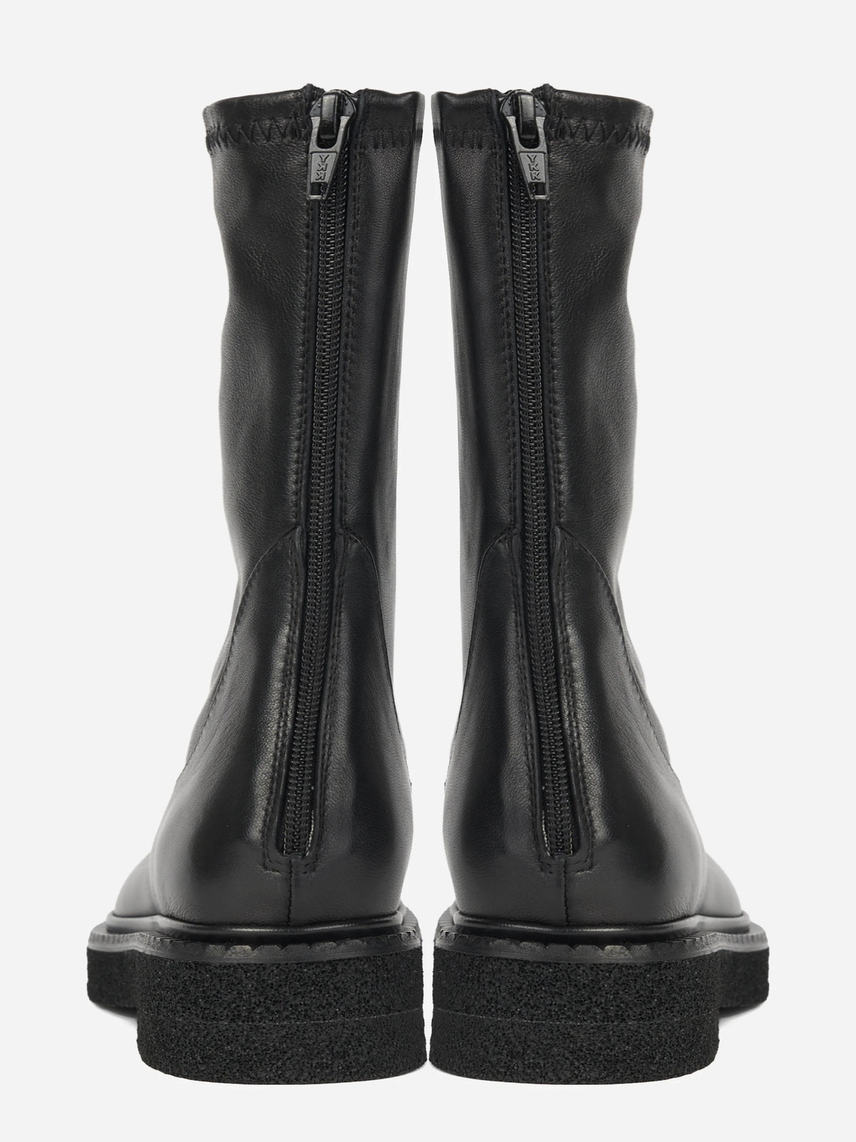 Stivaletto Kent in nappa nera - vista posteriore