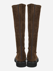 Stivale Kerr in suede marrone - vista posteriore