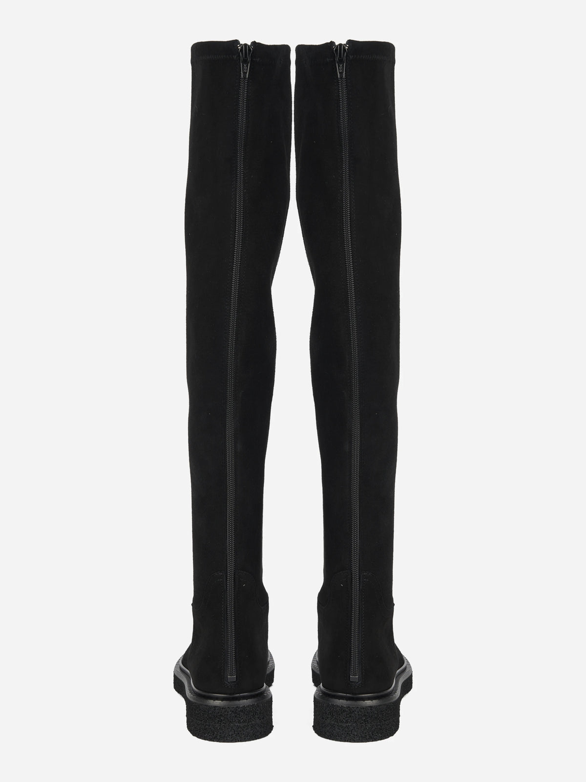 Stivale King in suede nero - vista posteriore