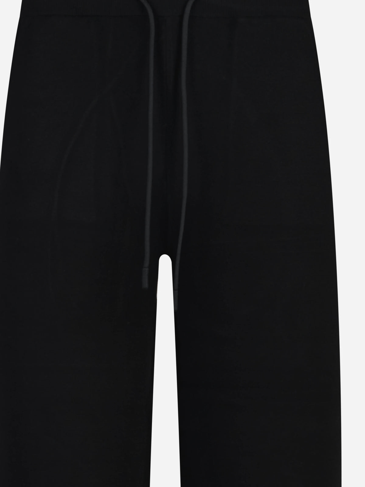 Pantalone Torremozza con coulisse nero - vista posteriore