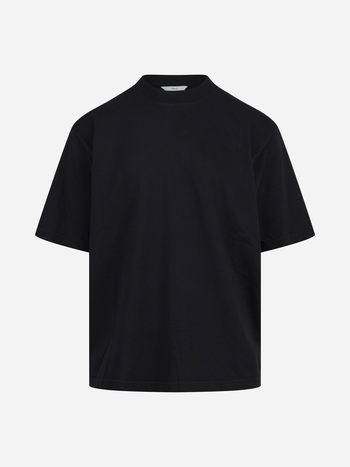 T-shirt oversize Mulino nera - vista frontale
