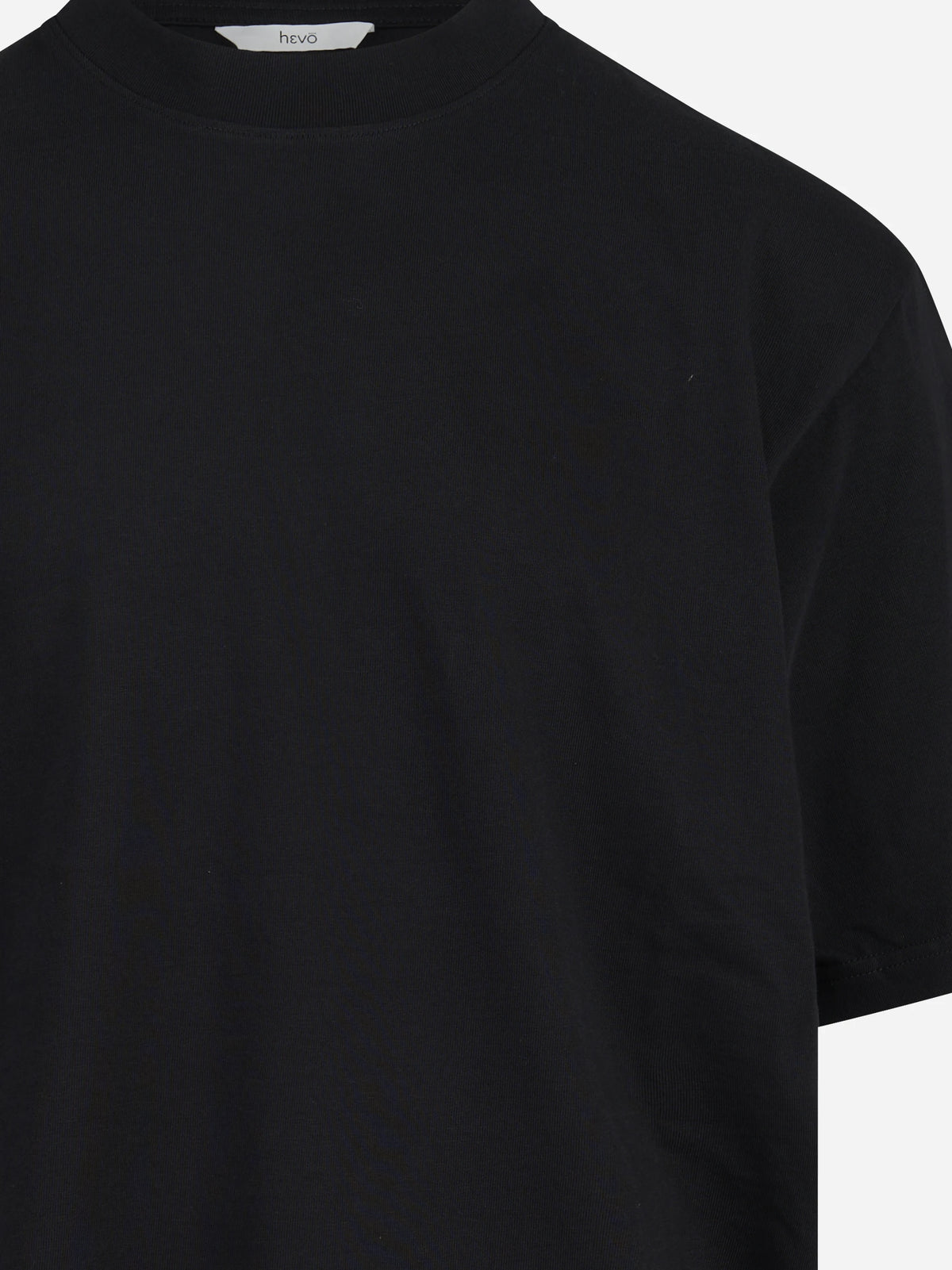 T-shirt oversize Mulino nera - dettaglio del prodotto