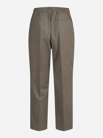 Pantaloni con coulisse marroni - vista posteriore