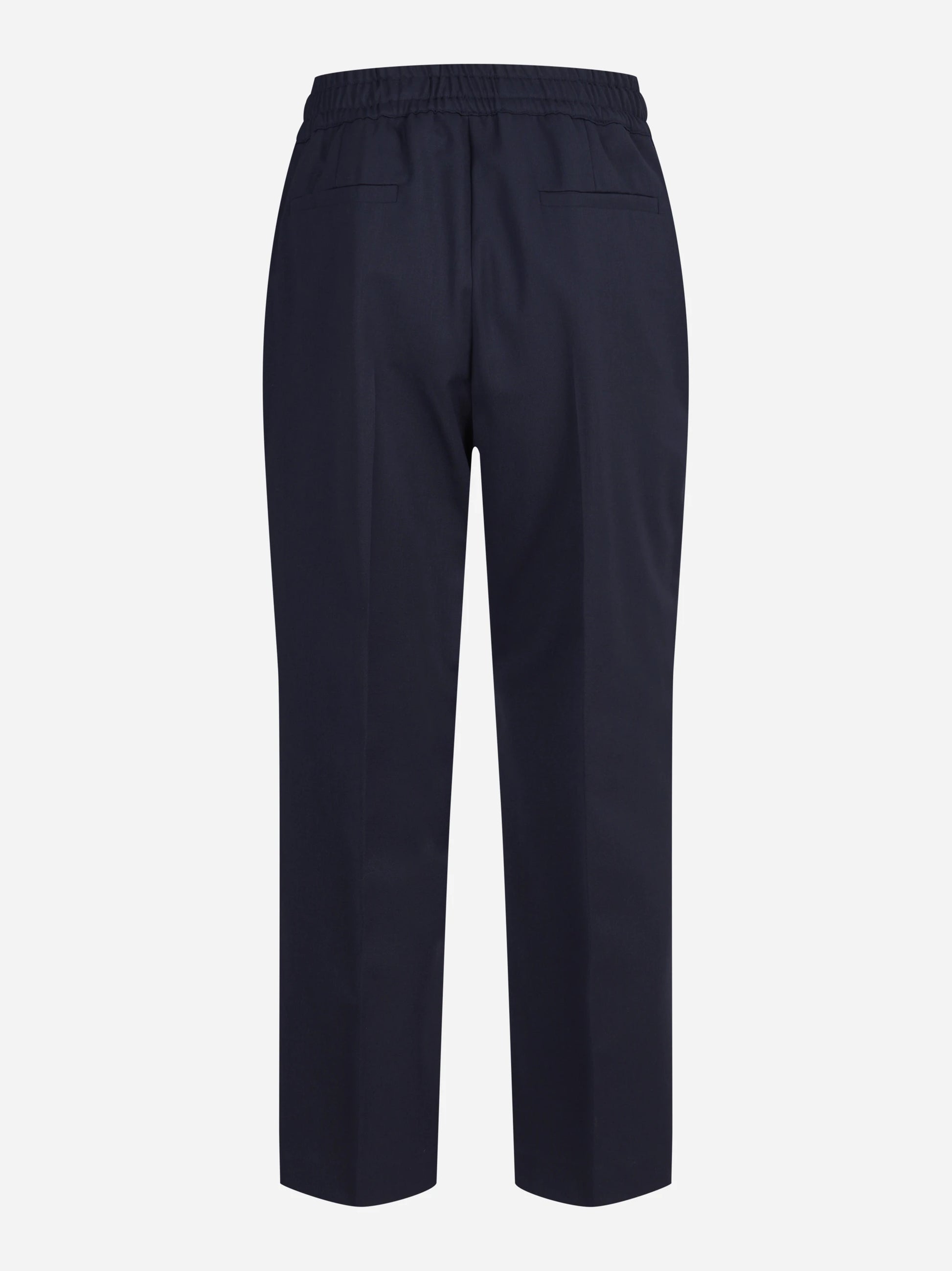 Pantaloni con coulisse blu notte - vista posteriore