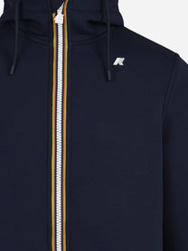 Felpa Rainer Spacer con cappuccio blu - dettaglio prodotto