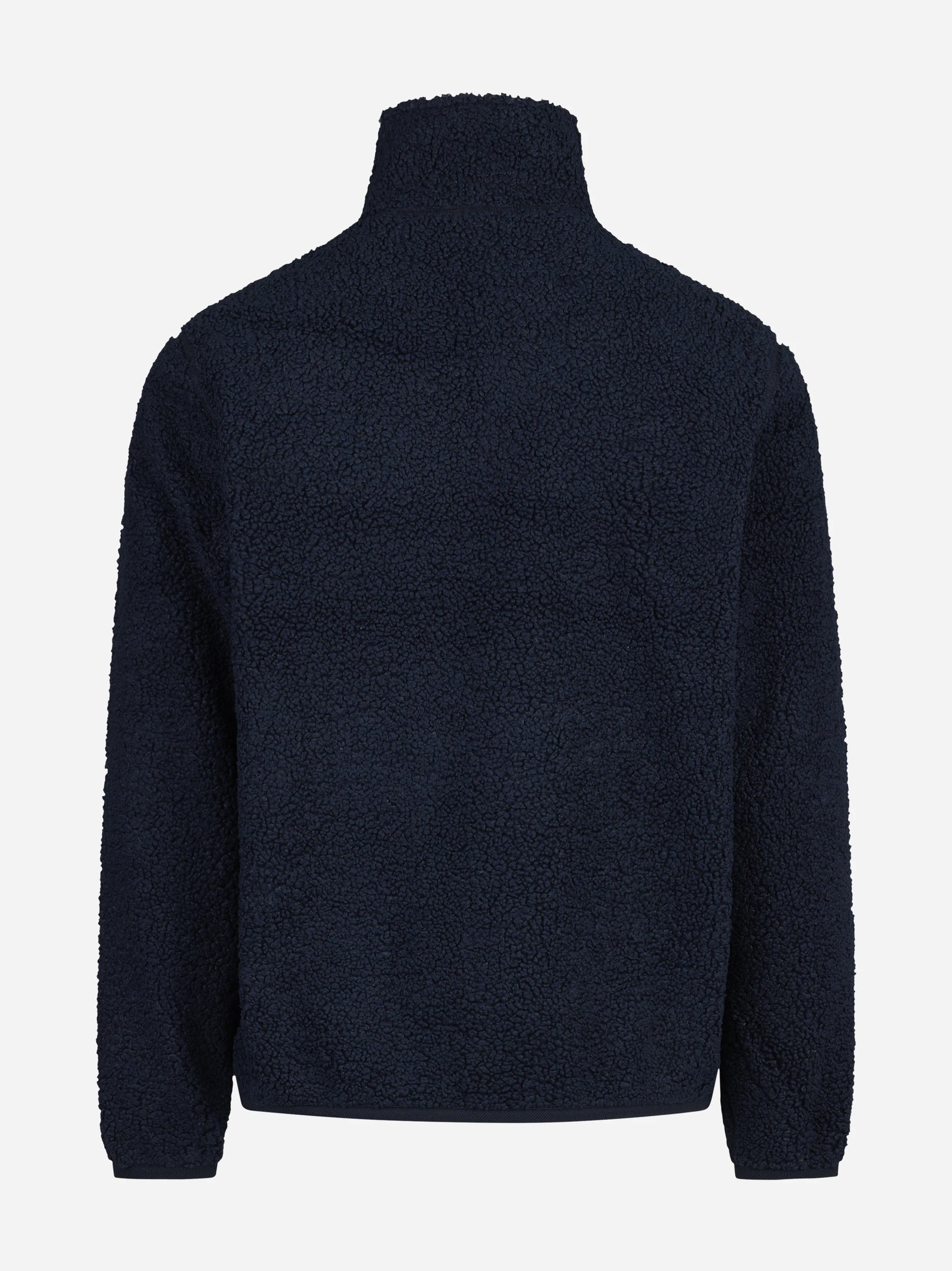Giacca Pascal Sherpa Polar Double blu - vista posteriore