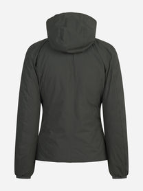 Piumino reversibile Lily St Thermo verde - vista posteriore