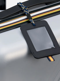Trolley da cabina Eudoxie Logo grigio K-Way, vista 4 di 4