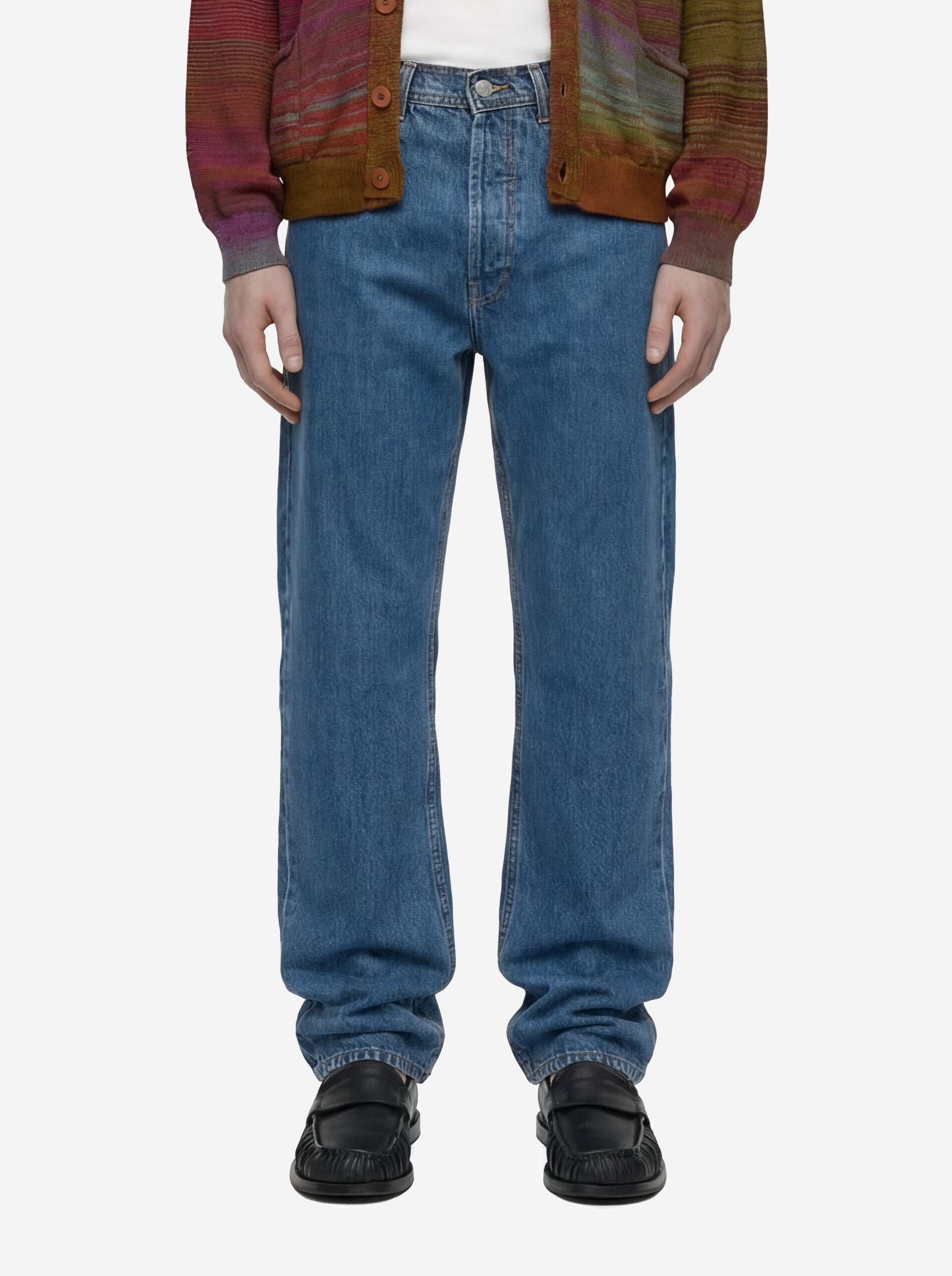 Jeans loose fit Indistruttibile in denim fermo