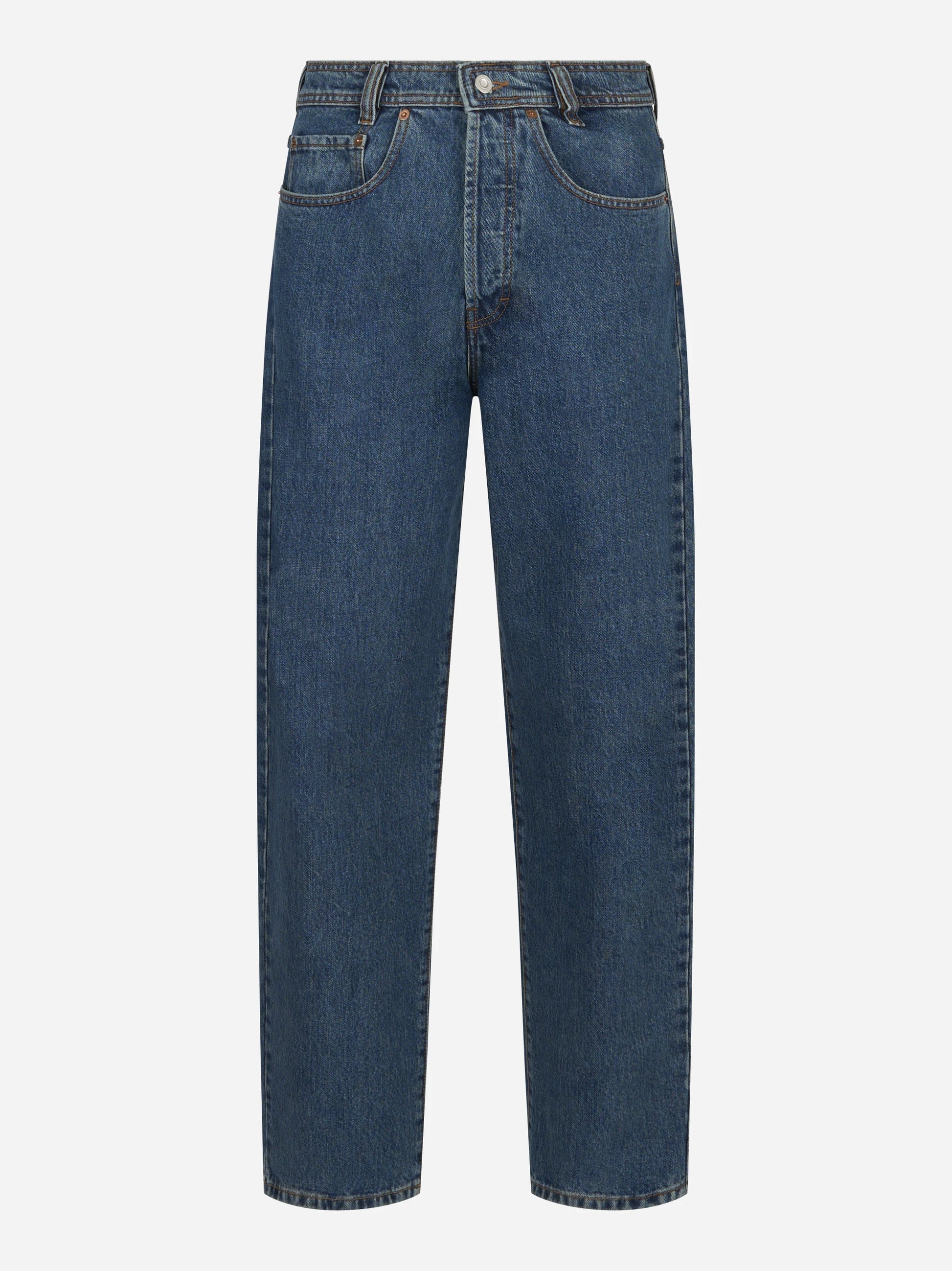 Jeans loose fit Indistruttibile in denim fermo
