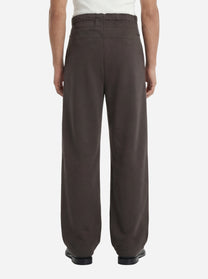 Trackpants Provincia in jersey marrone