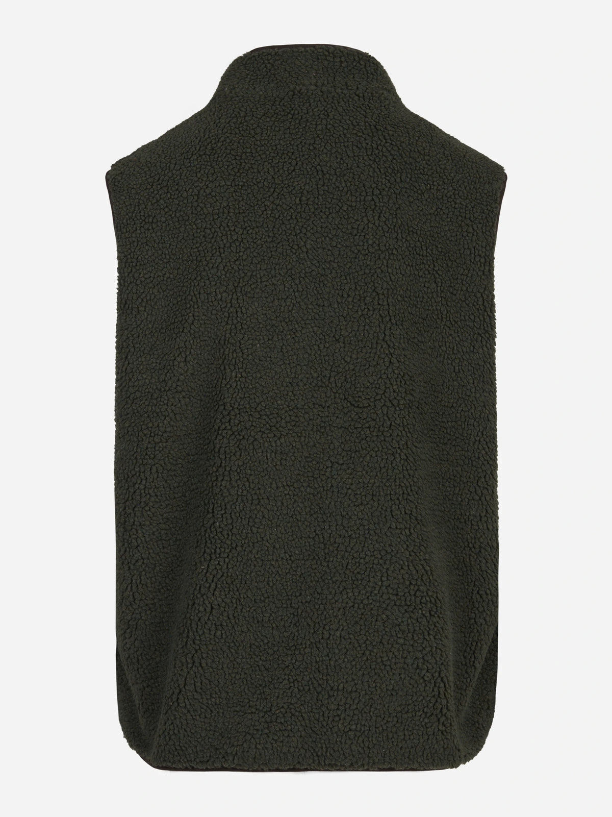 Gilet Keystone in tessuto teddy verde - vista posteriore