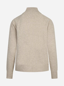 Maglia Flanny Wool in lana beige MC2 SAINT BARTH - vista posteriore
