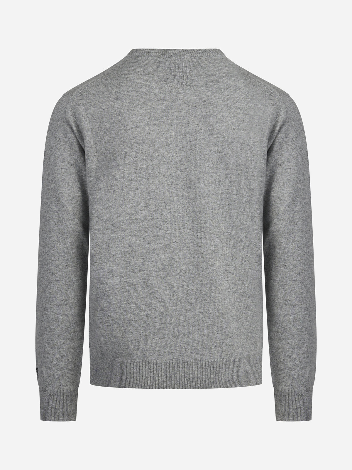Maglia Heron con scritta Delicatissimo grigio - vista posteriore