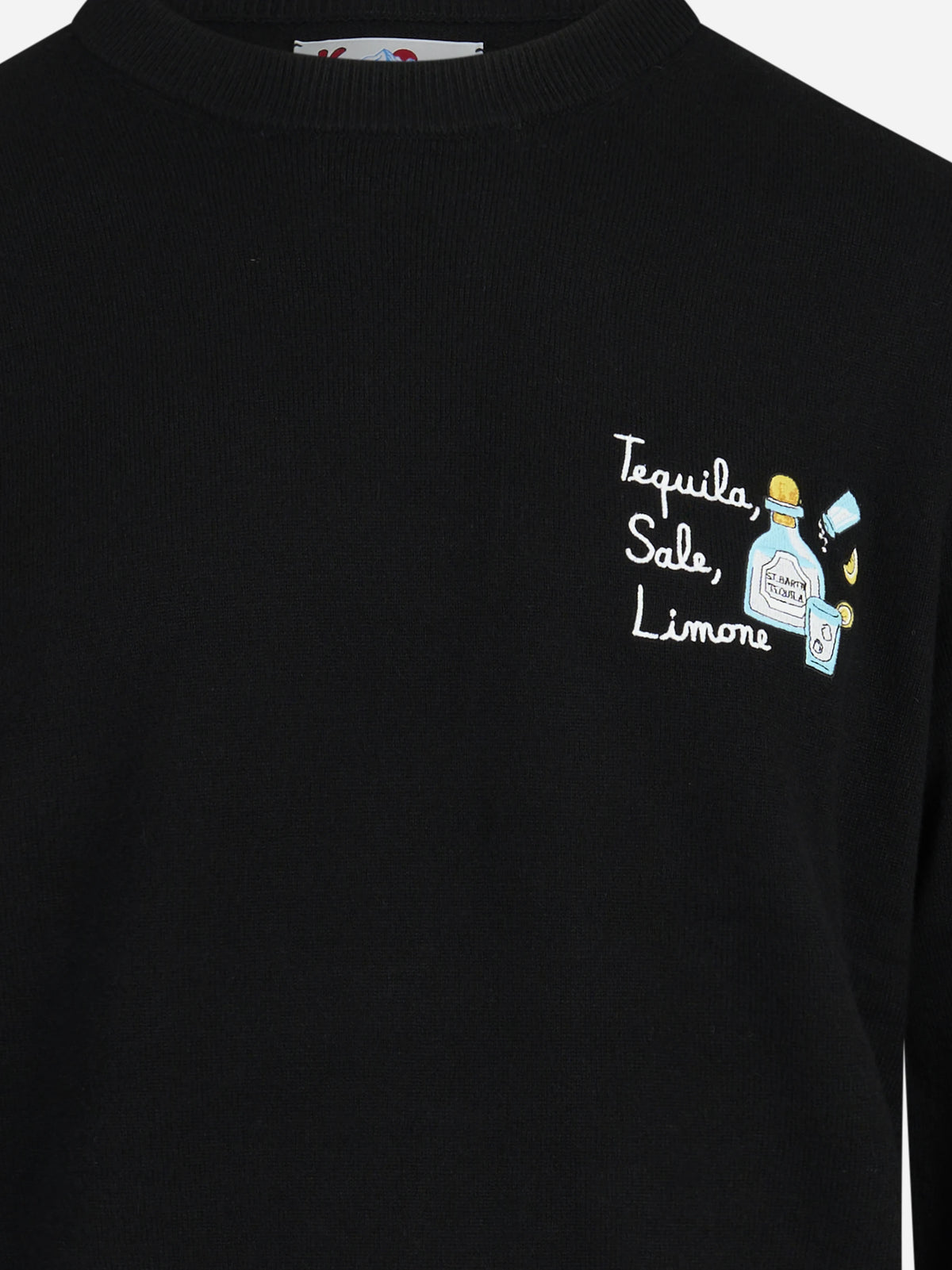 Maglia Heron Tequila Sale Limone nera - dettaglio del prodotto