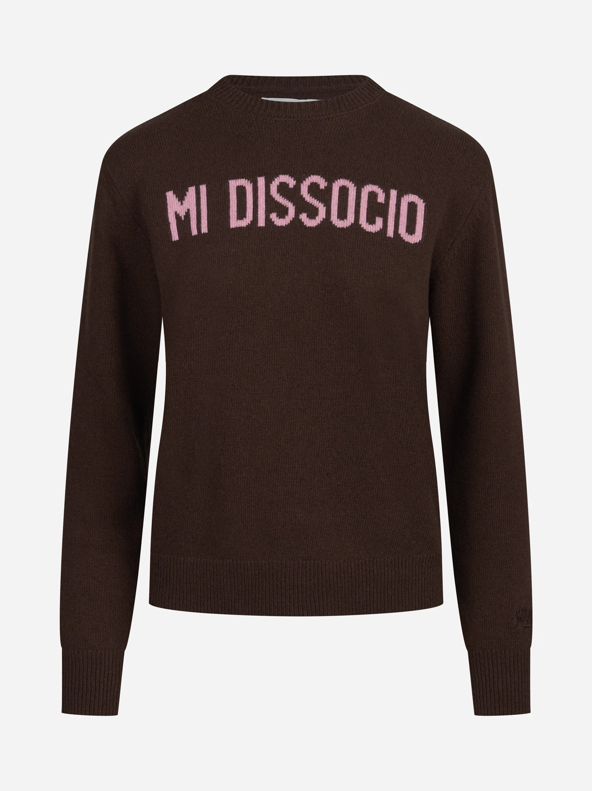 Maglia New Queen Mi Dissocio marrone - vista frontale