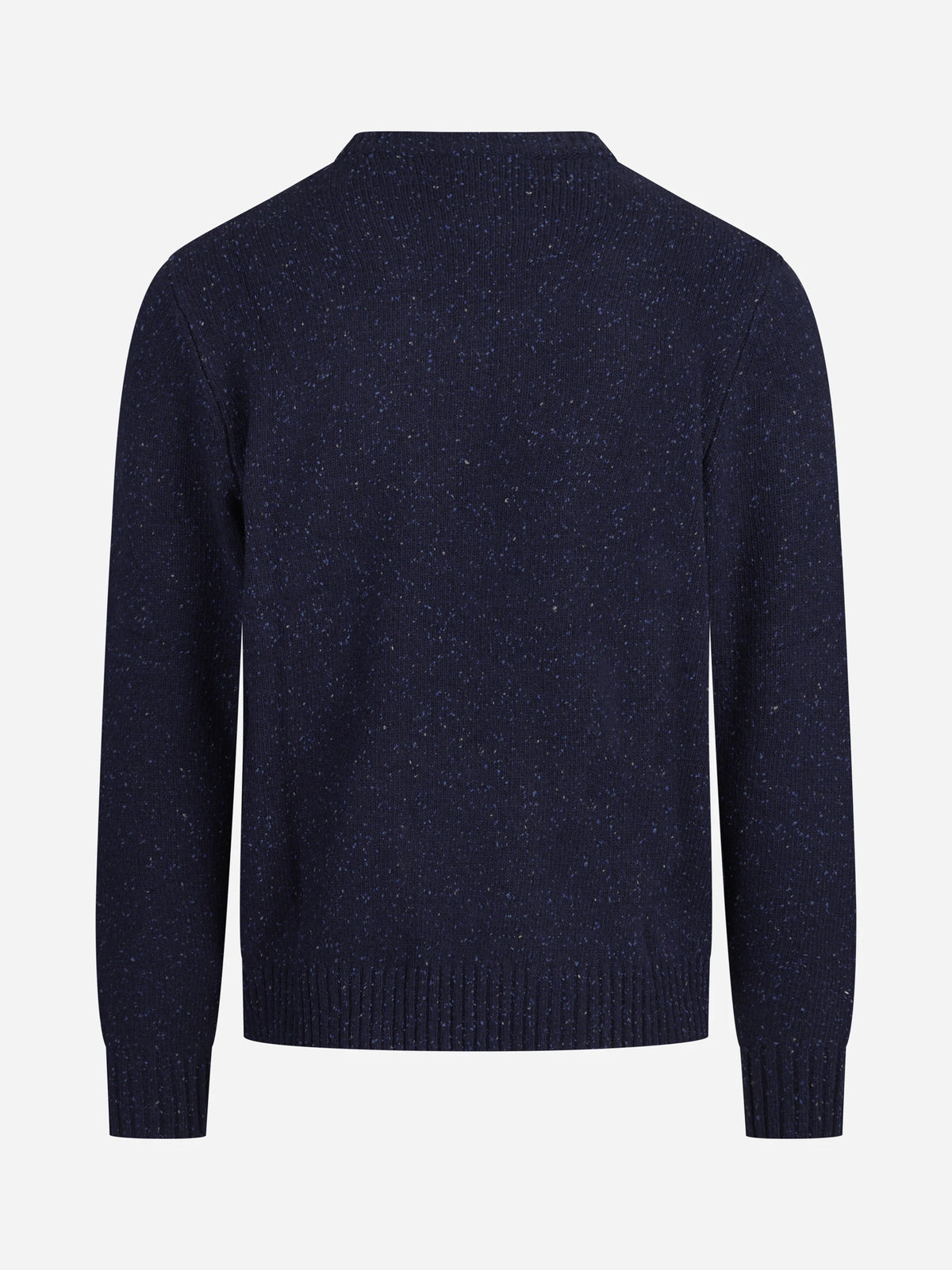 Maglia Regent Donegal in lana blu - vista posteriore