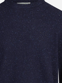 Maglia Regent Donegal in lana blu - dettaglio del prodotto