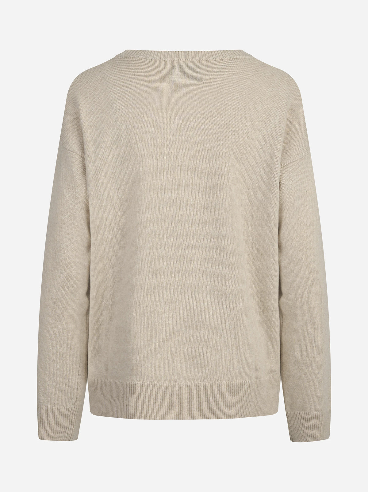 Maglia Tessa No Wafflè beige - vista posteriore